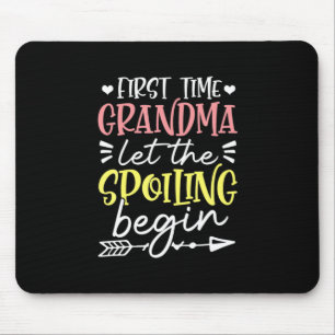 Mother Art First Time Grandma Birthday Mousepad