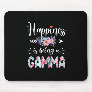 Mother Art Happiness Is Being A Gamma Birthday Mousepad