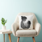 Mother & Baby artwork Kissen (Stuhl )