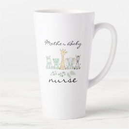 Mother Baby Nurse Safari Jungle Animal Nursery Milchtasse