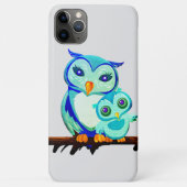 Mother & Baby Owl Case-Mate iPhone Case (Rückseite)