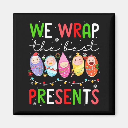 Mother Baby Unit Christmas Labor And Delivery Nurs Magnet (Vorne)