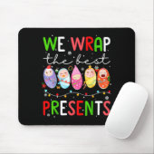 Mother Baby Unit Christmas Labor And Delivery Nurs Mousepad (Mit Mouse)