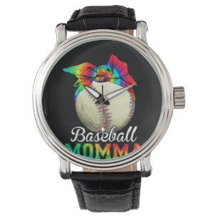 Mother Baseball Momma Birthday Armbanduhr
