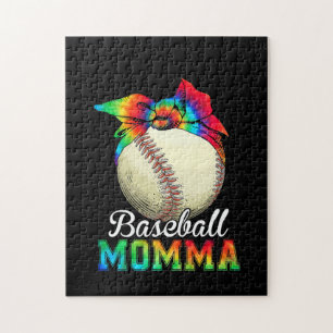 Mother Baseball Momma Birthday Puzzle