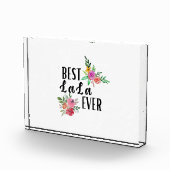 Mother Best Lala Ever Birthday Fotoblock (Rechts)