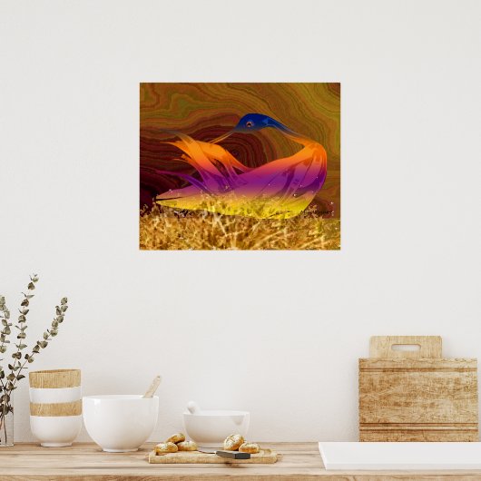 Mother Bird Poster (Küche)