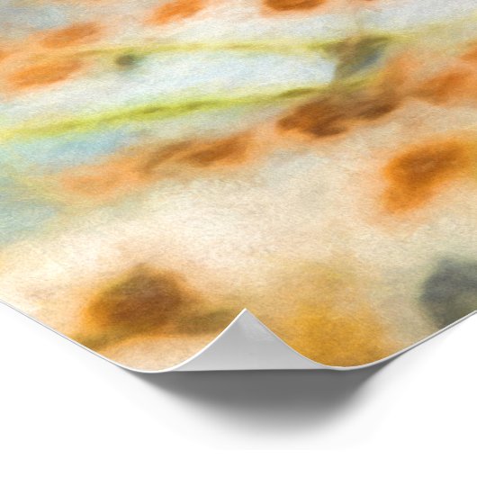 MOTHER CAT KITTEN NICKERCHEN POSTER (Ecke)