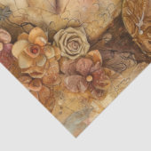 Mother Child Artist Crafting Collage Decoupage Seidenpapier (Ausschnitt)