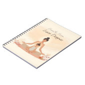 Mother & Child Meditation Serenity Art Notizblock (Linke Seite)