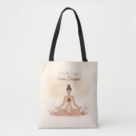 Mother & Child Meditation Serenity Art Tasche