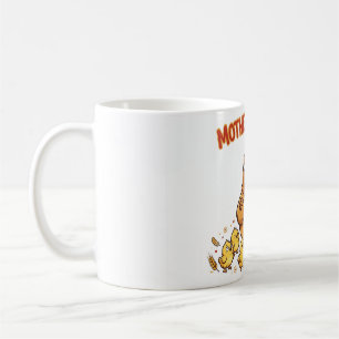 MOTHER CLUCKER Lustiger Hühner-Kaffeebecher Kaffeetasse