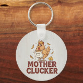 Mother Clucker Schlüsselanhänger (Vorderseite)