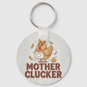 Mother Clucker Schlüsselanhänger (Rückseite)