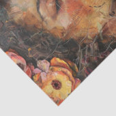 Mother Daughter Artist Crafting Collage Decoupage Seidenpapier (Ausschnitt)