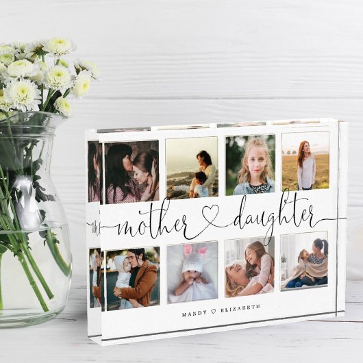 Mother Daughter Heftschrift | Foto Grid Collage