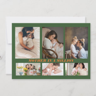 Mother Day Customizable Geschenke Custom Pictures Feiertagskarte