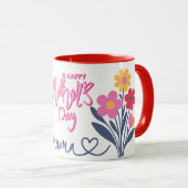 Mother day modern design tasse (VorderseiteRechts)