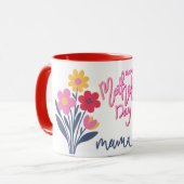 Mother day modern design tasse (Vorderseite Links)