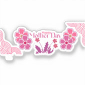 Mother day Modern Gift pack Aufkleber (Vorderseite)