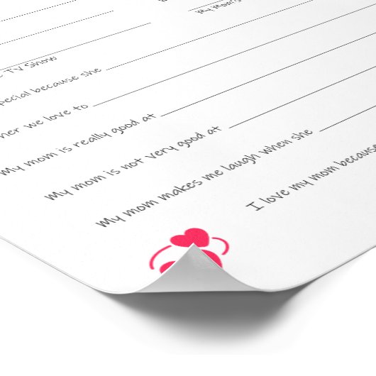 Mother Day Son Interview Download Printable Poster (Ecke)