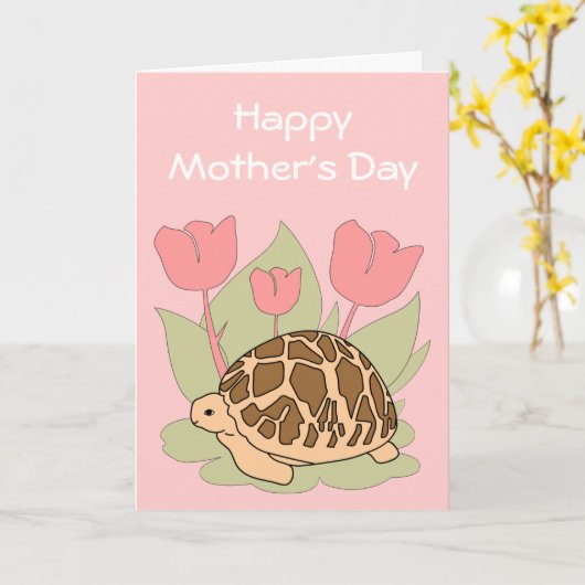 Mother Day Star Tortoise Card 6 Karte (Gelbe Blume)