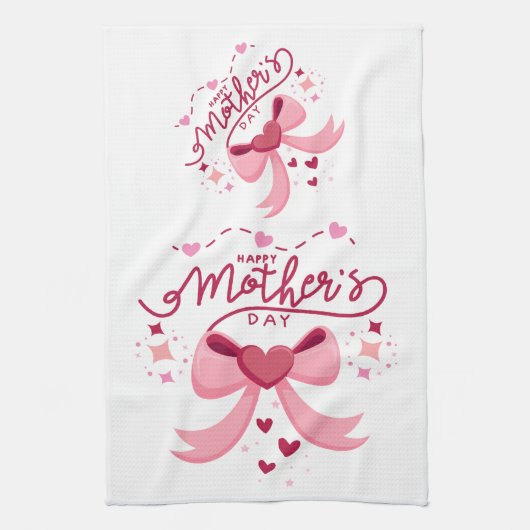 Mother Day Trendy Designed Apron Geschirrtuch (Vertikal)