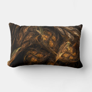 Mother Earth Abstrakt Art Lumbar Pillow Lendenkissen