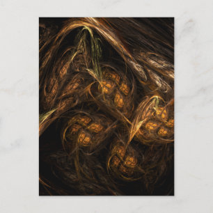 Mother Earth Abstrakt Art Postcard Postkarte