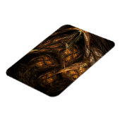 Mother Earth Abstrakt Art Premium Magnet (Linke Seite)