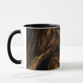 Mother Earth Abstrakt Coffee Tasse (Links)