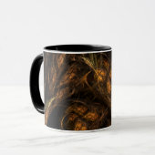 Mother Earth Abstrakt Coffee Tasse (Vorderseite Links)