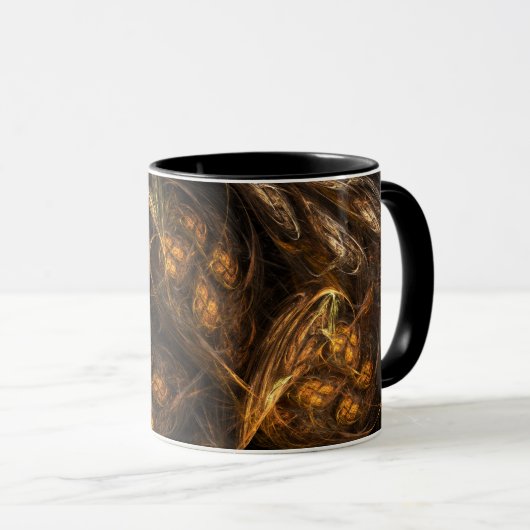 Mother Earth Abstrakt Coffee Tasse (VorderseiteRechts)