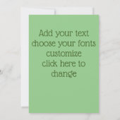 Mother Earth Gaia Goddess Einladung (Rückseite)