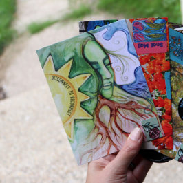 Mother Earth Gaia Goddess Postkarte