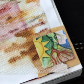 Mother Earth Gaia Goddess Quadratischer Aufkleber