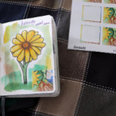 Mother Earth Gaia Goddess Quadratischer Aufkleber