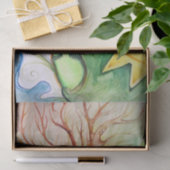 Mother Earth Gaia Goddess Seidenpapier (Geschenk)