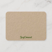 Mother Earth Gaia Goddess Visitenkarte (Rückseite)