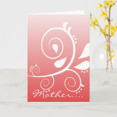 Mother Floral Greycard Karte (Gelbe Blume)