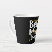 Mother Gift Beste Mama je Milchtasse (Linke Ecke)