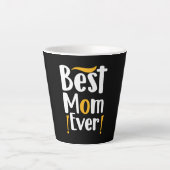 Mother Gift Beste Mama je Milchtasse (Vorderseite)