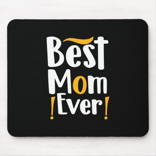 Mother Gift Beste Mama je Mousepad (Vorne)
