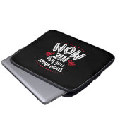 Mother Gift Try Me Mama Laptopschutzhülle (Vorne Knopf)