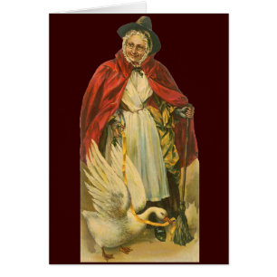 Mother Goose altes viktorianisches Geschichtsbuch