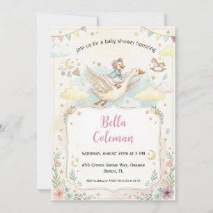 Mother Goose Baby Shower Einladungen