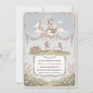 Mother-Goose-Baby-Shower-Einladungen Einladung