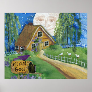 Mother Goose Childrens Poster