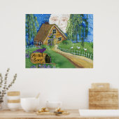 Mother Goose Childrens Poster (Küche)