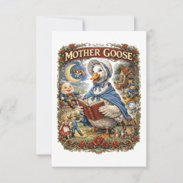 Mother Goose Dankeskarte